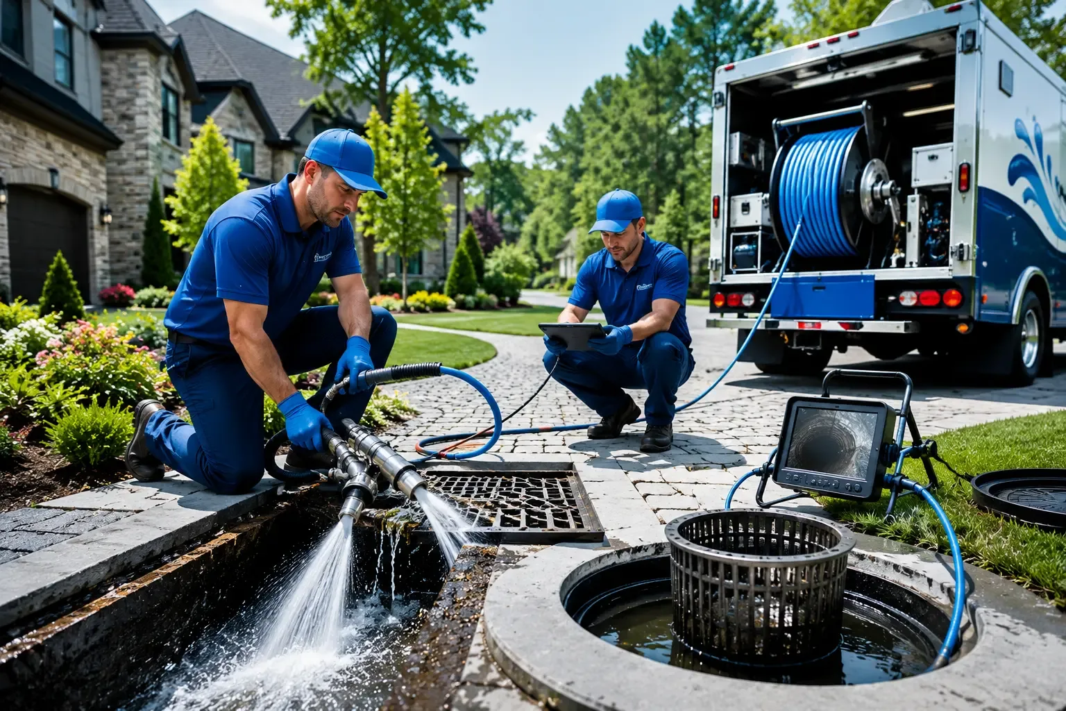 Local outdoor drain cleaning professionals in Moore, OK